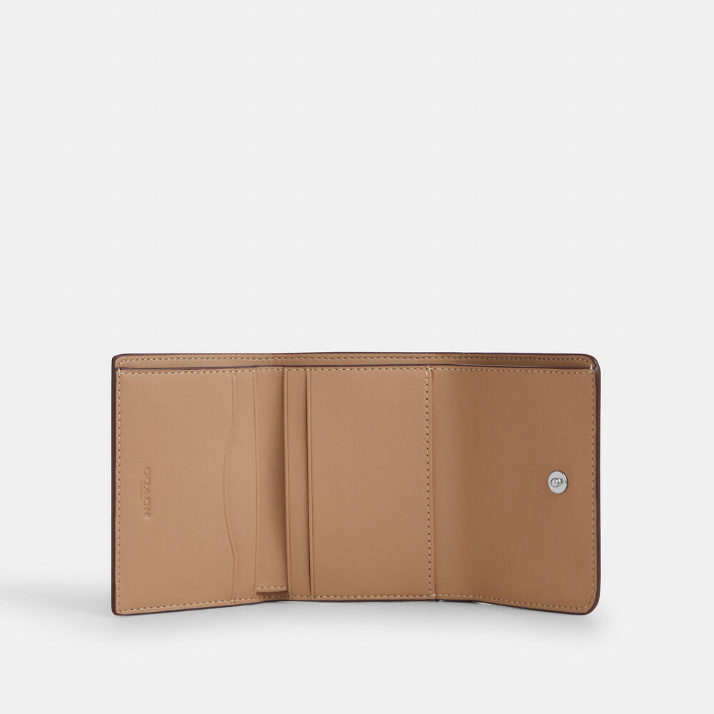 Card Holder Wallet In Signature Canvas - Picture 3 of 3